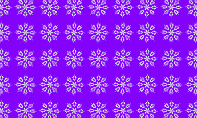 seamless pattern with snowflakes
