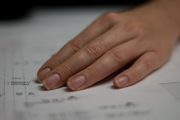 Obraz premium Mimar Kadın