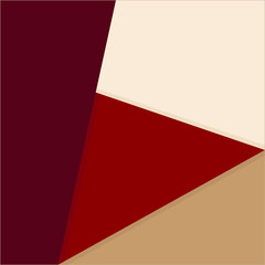 Naklejka premium Abstract shapes overlay background with copy space for your text.