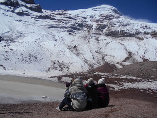 Fototapeta premium Volcán Chimborazo