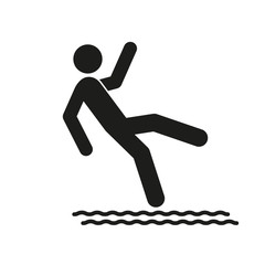 Icon, the falling man