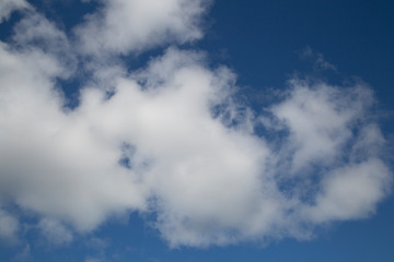 Sky background with clouds.