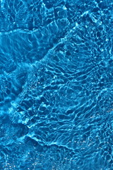 Blue Clean And Transparent Pool water 