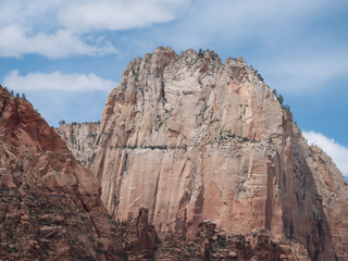 Sandstone clifs and mountains of the southwest United States