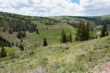 High mountain vista