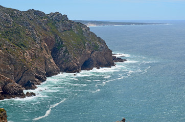 Fototapeta na wymiar Beautiful landscape near in Portugal. Cape Rock Coast