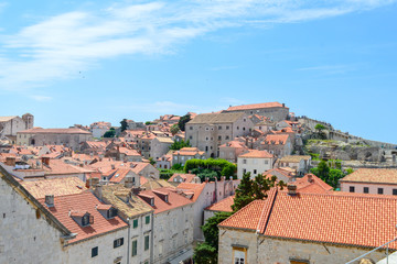 Obraz premium Ancient town Dubrovnik on June 18, 2019. Some episodes of the Game of Thrones filmed there.