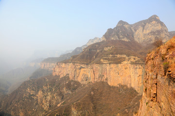 Grand Canyon natural scenery in Western China