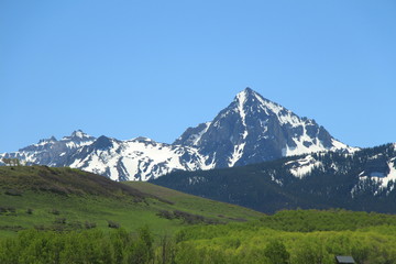 Fototapeta premium Ridgeway to Last Dollar Rd to Telluride Colorado
