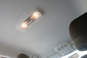 Car ceiling light interior
