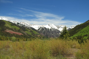 Fototapeta premium Ridgeway to Last Dollar Rd to Telluride Colorado