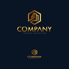 Luxury Architecture Logo Design Template
