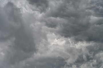 Obraz premium Storm clouds before the storm.