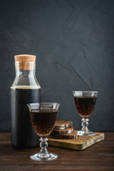 Traditional Russian drink kvass