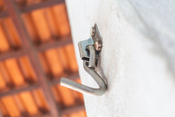 Gancho para pendurar a rede