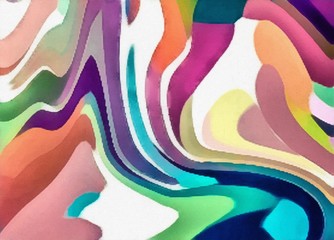 Watercolor marble art. Liquid paint swirls. Colorful texture background. Multicolored wallpaper graphic design. Pattern for creating artworks and prints. Chaotic waves and swirls.