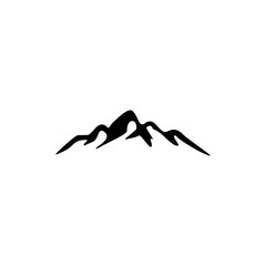 mountain logo design - obrazy, fototapety, plakaty