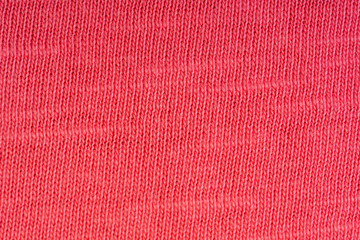 The structure of cotton fabric.Red, pink, blue, brown.