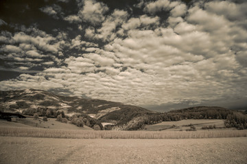 Weltkulturerbe Dolomiten - Südtirol - Italien - Infrarot