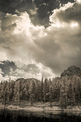 Weltkulturerbe Dolomiten - Südtirol - Italien - Infrarot
