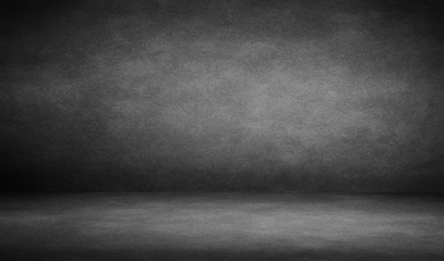 interior room with grunge grey wall