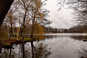 Garden at rural area in Germany
