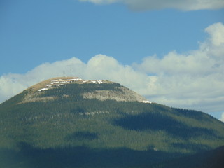 view of mountains and clouds