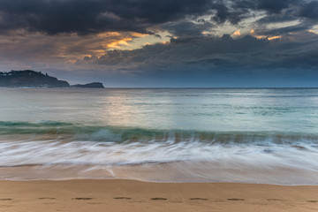 Winter Sunrise Seascape