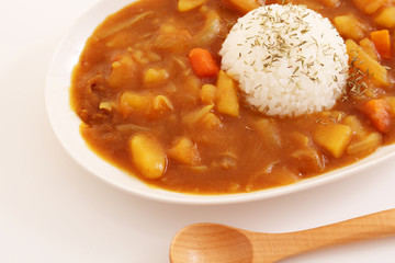 美味しそうなカレーライス