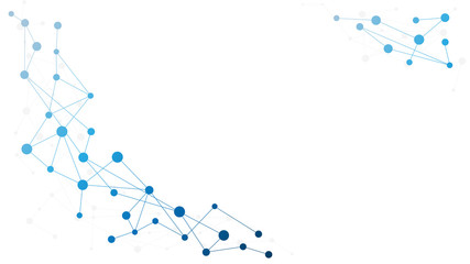Abstract geometric connect lines and dots.Simple technology graphic background.Illustration Vector design Network and Connection concept.