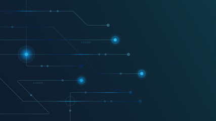 Naklejka premium Abstract geometric connect lines and dots.Simple technology graphic background.Illustration Vector design Network and Connection concept.