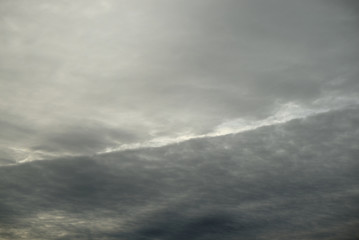 Dark cloud sky.