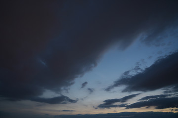 Fototapeta na wymiar Sunset and Cloud Evening Sky