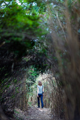the outer path and woman of the woods