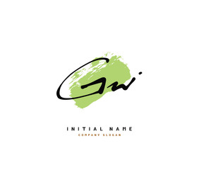 G T GT Beauty vector initial logo, handwriting logo of initial signature, wedding, fashion, jewerly, boutique, floral and botanical with creative template for any company or business.