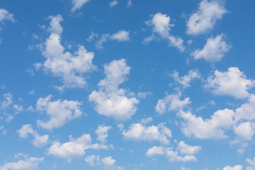 Cloudy blue sky