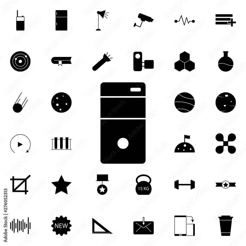 Aufkleber pc keys icon. universal set of web for website design and development, app development