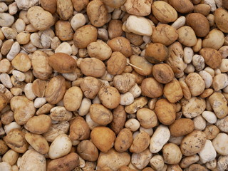 brown pebble stone background