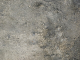 gray concrete wall background, dirty cement floor