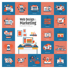 Web & Development Concept collections 