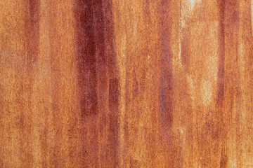 Old Weathered Corrugated Rusty Metal Texture