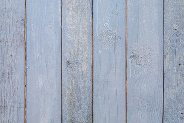 Old Weathered Bluish Vertical Wood Panels
