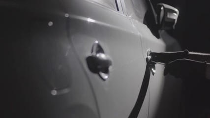 Car Thief Using A Tool To Break Into A Car Wall Mural Wallpaper Murals Toa555 Car Thief Using A Tool To Break Into A Car Wall Mural Wallpaper Murals Toa555