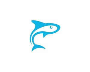 Fish logo template Creative vector symbol