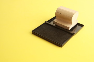 stamp ink made in wood