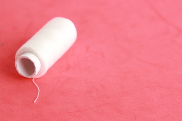 sewing thread white clothes