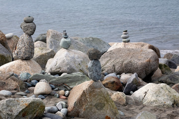 rocks on the beach
