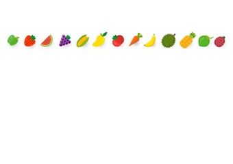 Fruits background of nature