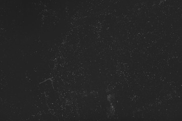 White dust and scratches over black surface. Abstract art background. Empty space. - obrazy, fototapety, plakaty