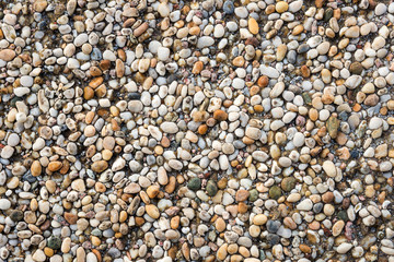 Pebble texture background.